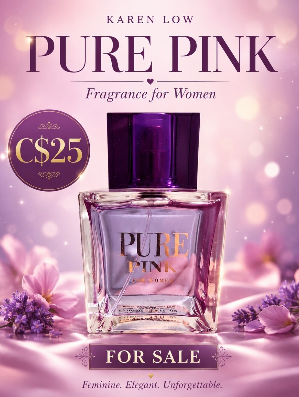 💜 Pure PINK Fragrance - Made In France